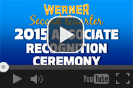 Werner Drivers Honored at Second Quarter 2015 Associate Recognition Ceremony